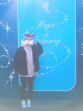 「SpRay（スプレイ）のアイテム（ブルゾン）」を使った、コトさんさん（レディース・157cm）の春コーディネート