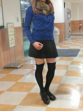 「しまむら（シマムラ）のアイテム（パンプス）」を使った、西村らんさん（メンズ・170cm）の春コーディネート