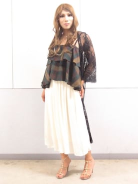 「one way（ワンウェイ）のアイテム（パンツ）」を使った、西村らんさん（メンズ・170cm）の夏コーディネート