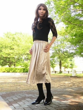 「AMERICAN HOLIC」｜西村らんさん（メンズ・170cm）の春コーディネート