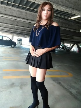 西村らんさん（メンズ・170cm）の夏コーディネート