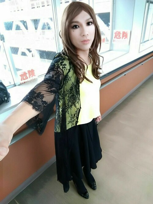 西村らん Cecil Mcbeeのニット セーターを使ったコーディネート Wear 西村らん Cecil Mcbeeのニット セーターを使ったコーディネート Wear