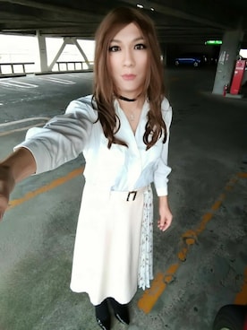 「one way（ワンウェイ）のアイテム」を使った、西村らんさん（メンズ・170cm）の冬コーディネート