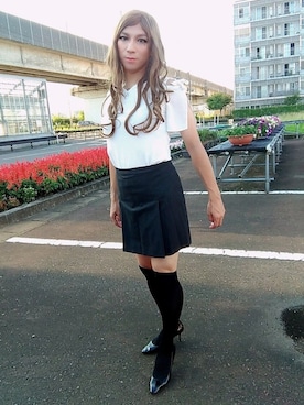「CECIL McBEE（セシルマクビー）のアイテム」を使った、西村らんさん（メンズ・170cm）の秋コーディネート