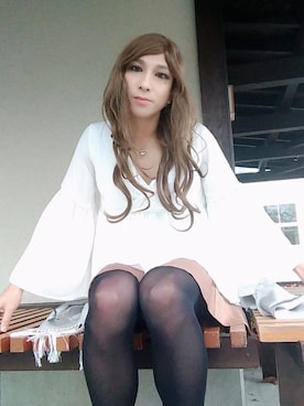 「COCO DEAL（ココディール）のアイテム」を使った、西村らんさん（メンズ・170cm）の夏コーディネート