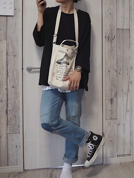 「アイテム（スキンケア）」を使った、takuさん（メンズ・179cm）の春コーディネート