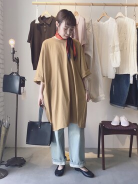 Iwaさん(レディース・160cm)の夏コーディネート