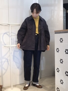 Iwaさん（レディース・160cm）の冬コーディネート