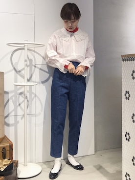 Iwaさん（レディース・160cm）の冬コーディネート