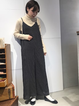 Iwaさん（レディース・160cm）の冬コーディネート