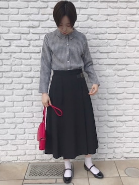 「チャイルドウーマン」｜Iwaさん（レディース・160cm）の春コーディネート