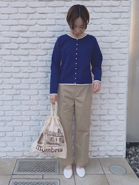 「フレンチカジュアル」｜Iwaさん（レディース・160cm）の春コーディネート