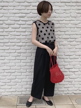 Iwaさん(レディース・160cm)の夏コーディネート