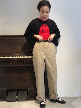 Iwaさん(レディース・160cm)の秋コーディネート