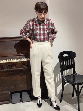 Iwaさん(レディース・160cm)の秋コーディネート