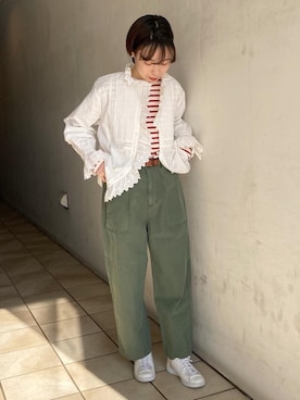 Iwaさん（レディース・160cm）の冬コーディネート