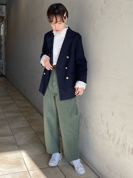 Iwaさん（レディース・160cm）の冬コーディネート