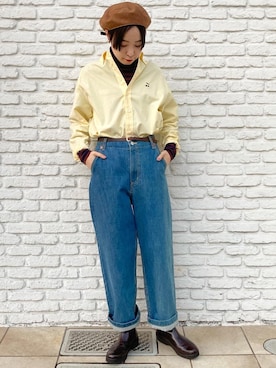 Iwaさん（レディース・160cm）の冬コーディネート