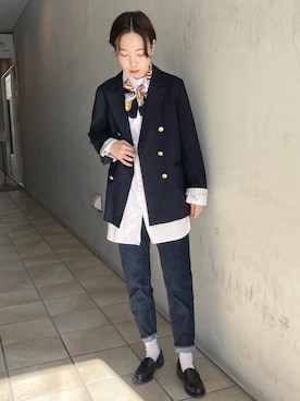 Iwaさん（レディース・160cm）の冬コーディネート