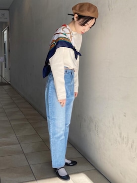 Iwaさん（レディース・160cm）の冬コーディネート