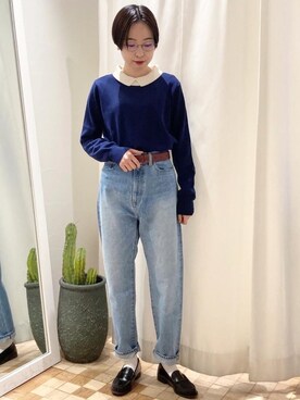 Iwaさん(レディース・160cm)の冬コーディネート