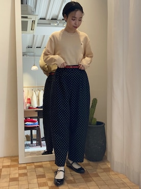 Iwaさん（レディース・160cm）の冬コーディネート