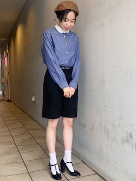 Iwaさん(レディース・160cm)の冬コーディネート