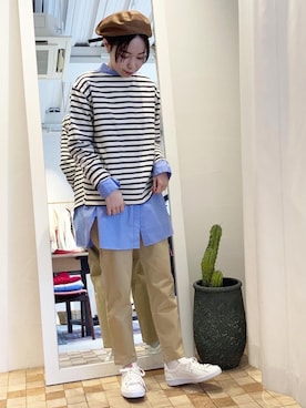 Iwaさん（レディース・160cm）の冬コーディネート