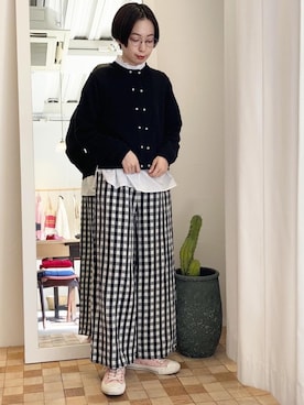 Iwaさん（レディース・160cm）の春コーディネート