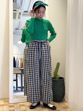 Iwaさん（レディース・160cm）の春コーディネート