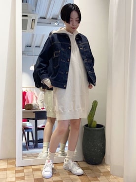 Iwaさん（レディース・160cm）の春コーディネート