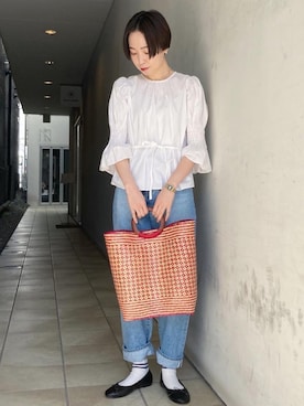 Iwaさん（レディース・160cm）の春コーディネート