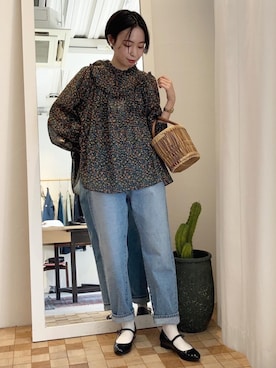 Iwaさん（レディース・160cm）の春コーディネート