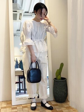 Iwaさん（レディース・160cm）の春コーディネート