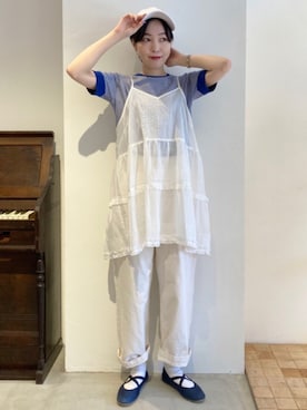 Iwaさん（レディース・160cm）の夏コーディネート
