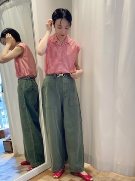 Iwaさん(レディース・160cm)の夏コーディネート
