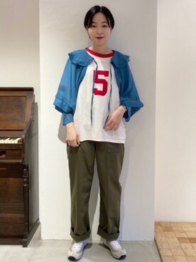 Iwaさん(レディース・160cm)の夏コーディネート