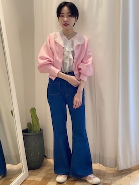 Iwaさん（レディース・160cm）の夏コーディネート