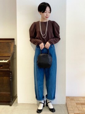 Iwaさん（レディース・160cm）の秋コーディネート