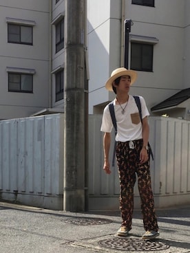 Ringringさん（メンズ・172cm）の夏コーディネート