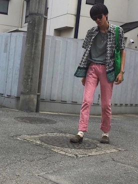 Ringringさん（メンズ・172cm）の夏コーディネート