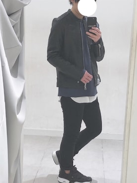 たっきーさん（メンズ・165cm）の冬コーディネート