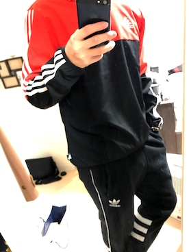 「アイテム（ジャージ）」を使った、🇺🇸けーご🇯🇵さん（メンズ・167cm・20代）の冬コーディネート