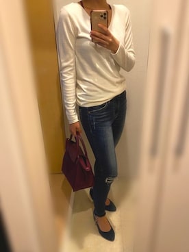 saraさん（レディース・160cm）の春コーディネート