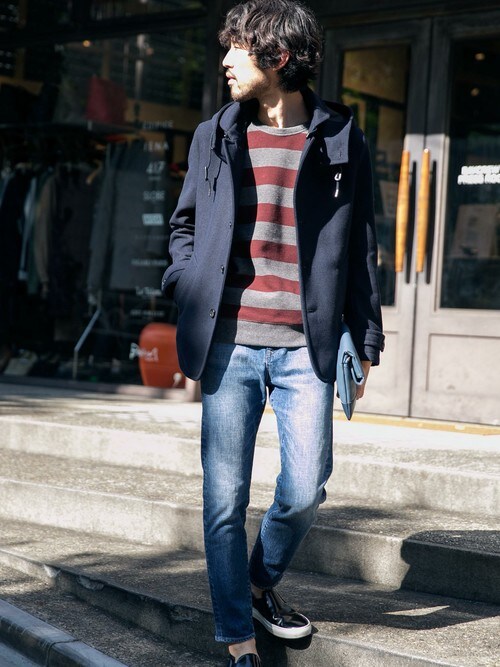 Nano Universe Web Nano Universe Nano Universeのピーコートを使ったコーディネート Wear