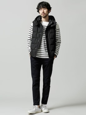 nano・universe  WEB さん（メンズ・178cm）の冬コーディネート