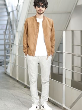 nano・universe  WEB さん（メンズ・178cm）の春コーディネート