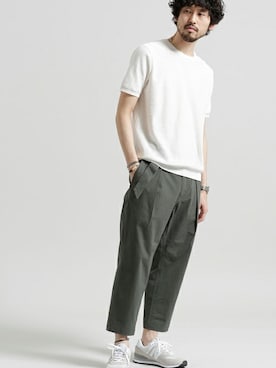 nano・universe  WEB さん（メンズ・178cm）の春コーディネート