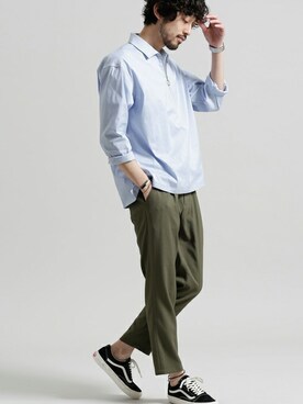 nano・universe  WEB さん（メンズ・178cm）の春コーディネート
