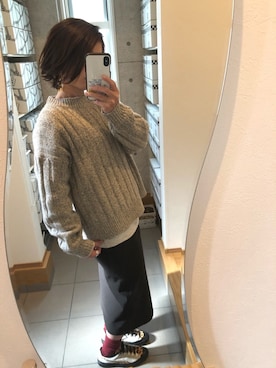 ティナさん(レディース・155cm)の冬コーディネート